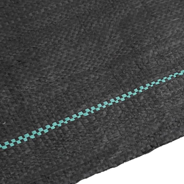 Ogräsmatta svart 1,5x10 m PP