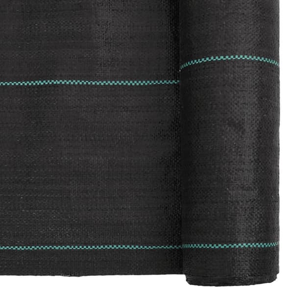 Ogräsmatta svart 1,5x10 m PP