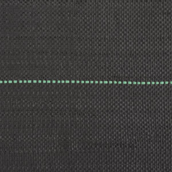 Ogräsmatta svart 1x10 m PP