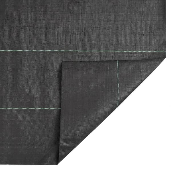 Ogräsmatta svart 1x50 m PP