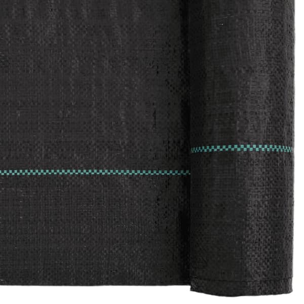Ogräsmatta svart 1x10 m PP