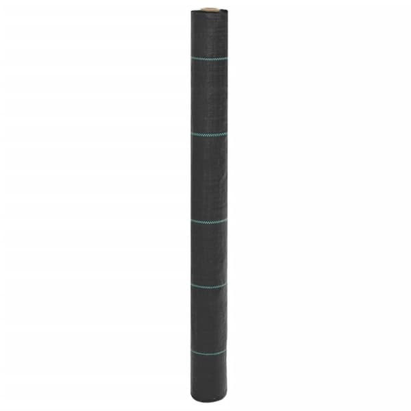 Ogräsmatta svart 1x25 m PP