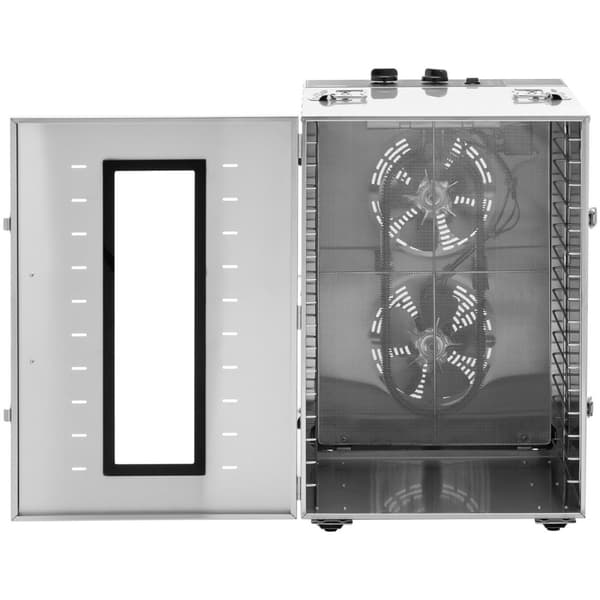 Bipollentørrer til pollenstativer, 16 hylder, 30-70C, 100 l, 1431 W