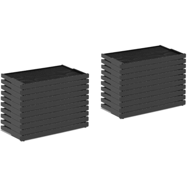 Plast bi stel med slanger 483 x 232 mm - 20 stk