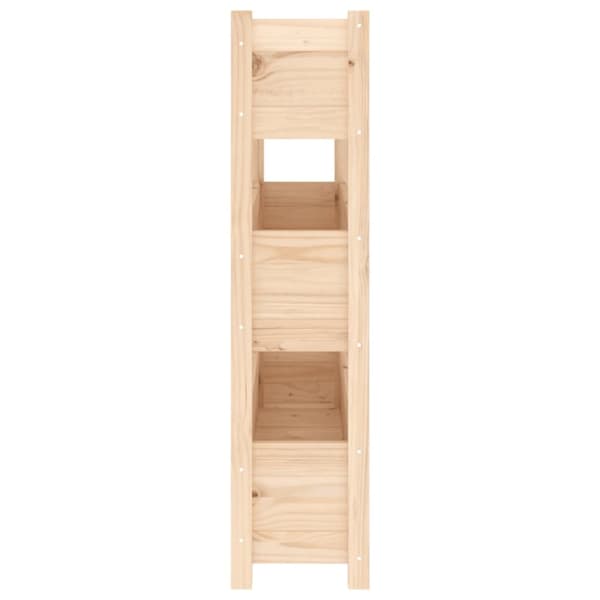 Odlingslåda 112x25x104,5 cm massiv furu