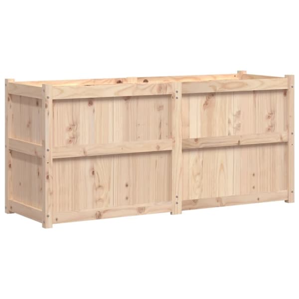 Odlingslåda 150x50x70 cm massiv furu