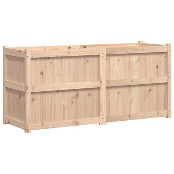 Odlingslåda 150x50x70 cm massiv furu