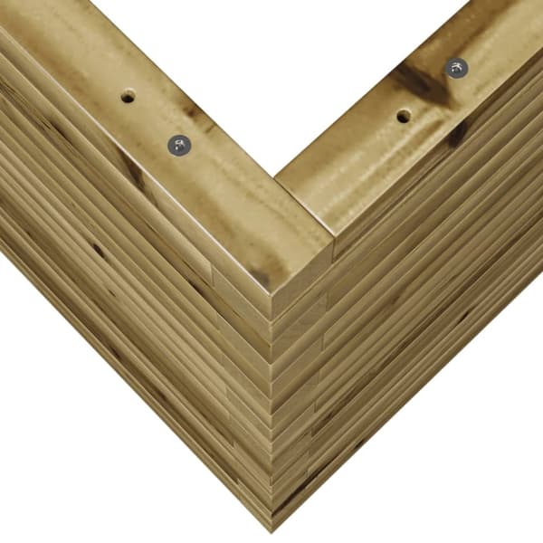 Odlingslåda 50x50x68,5 cm impregnerat furu