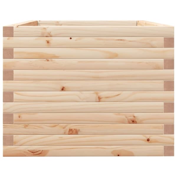 Odlingslåda 90x60x49,5 cm massivt furuträ