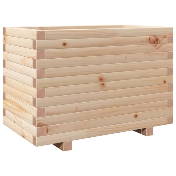 Odlingslåda 70x40x49,5 cm massivt furuträ