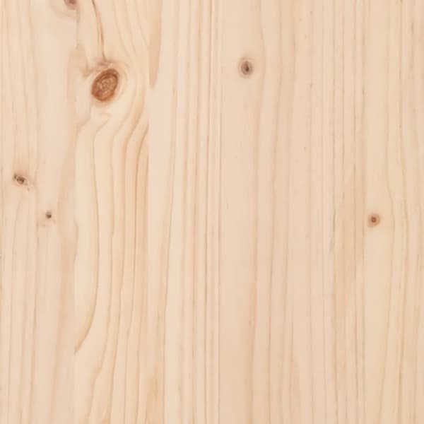 Odlingslåda 80x80x46 cm massivt furuträ