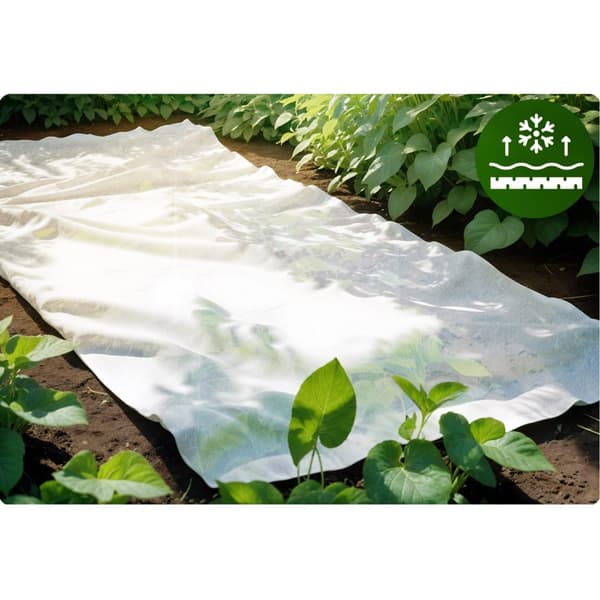 Beklædning agrotekstil 2000 cm x 160 cm Plonos - hvid