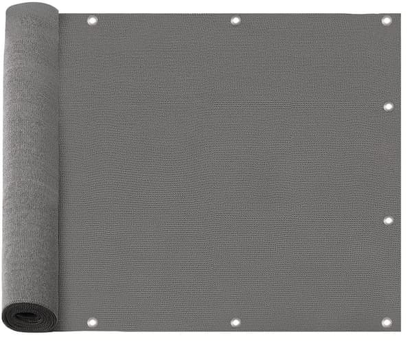 Parvekematon päällinen, harmaa, 1x6 m