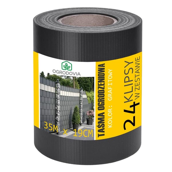 Aitanauha 19cm x 35m grafiittipäällinen