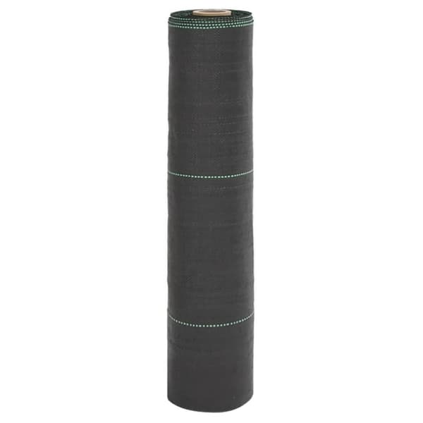Ogräsmatta svart 0,5x25 m PP