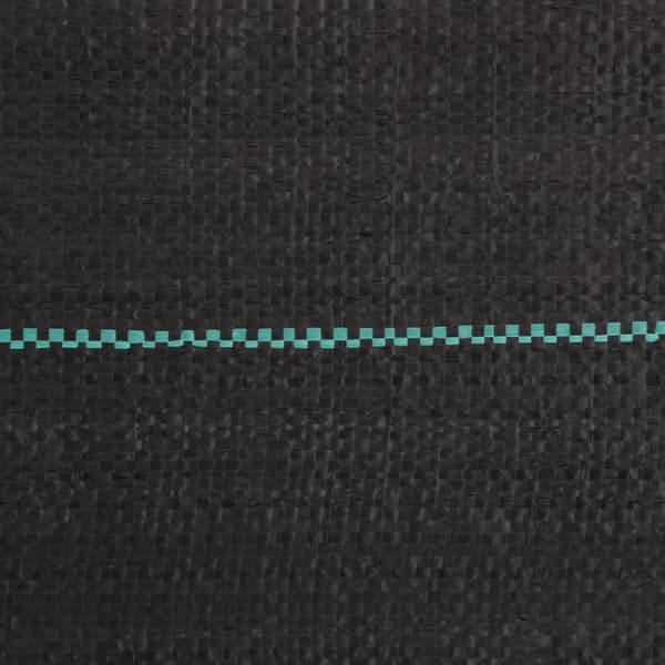 Ogräsmatta svart 0,5x25 m PP