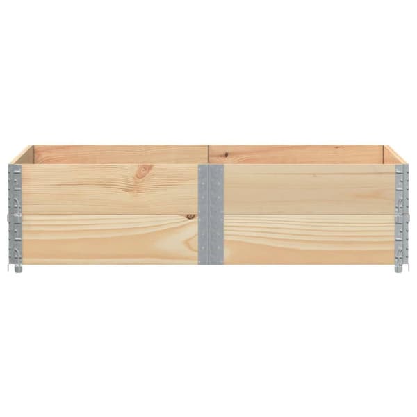 Odlingslåda 150x100 cm massivt furuträ