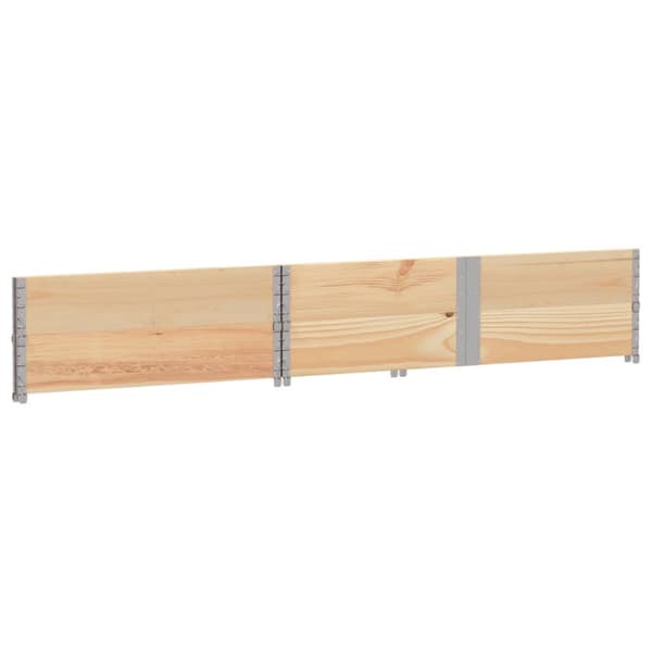 Odlingslåda 150x100 cm massivt furuträ