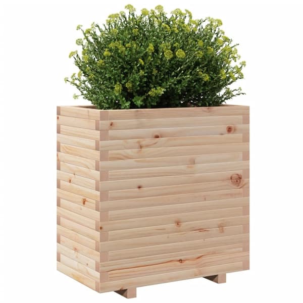 Odlingslåda 70x40x72,5 cm massivt furuträ