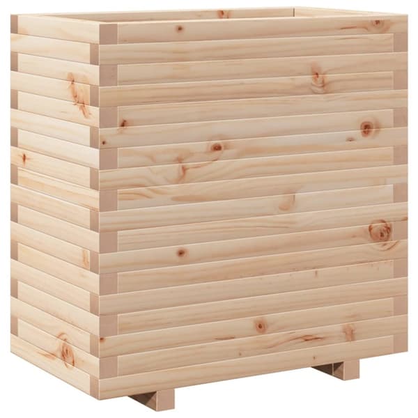 Odlingslåda 70x40x72,5 cm massivt furuträ