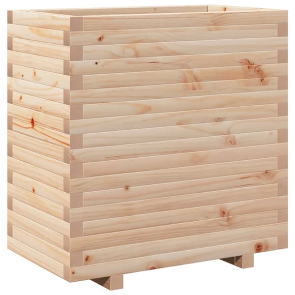 Odlingslåda 70x40x72,5 cm massivt furuträ
