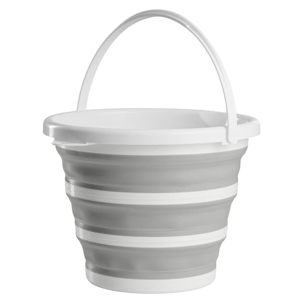 10 liters sammenklappelig spand med pladsbesparende design