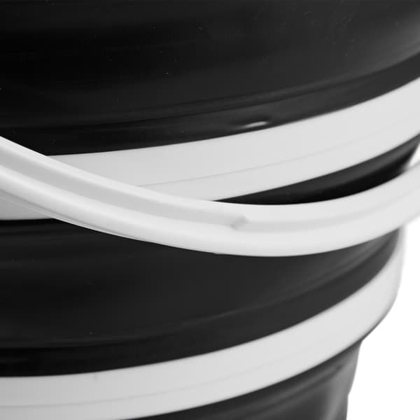10 liters sammenleggbar bøtte med plassbesparende design