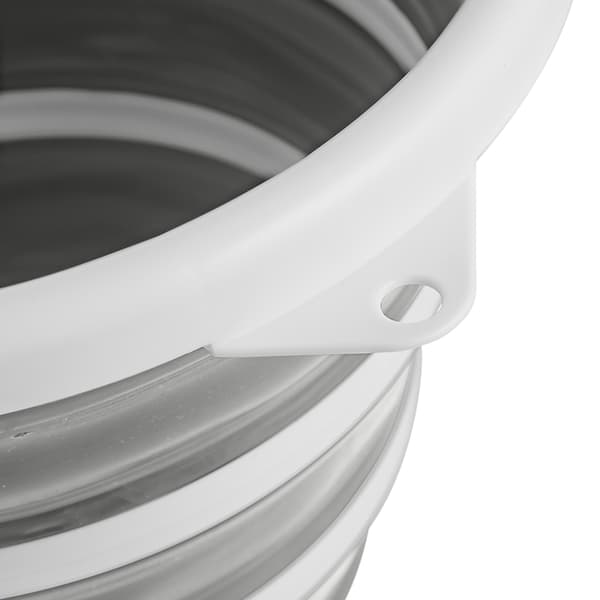 10 liters sammenleggbar bøtte med plassbesparende design
