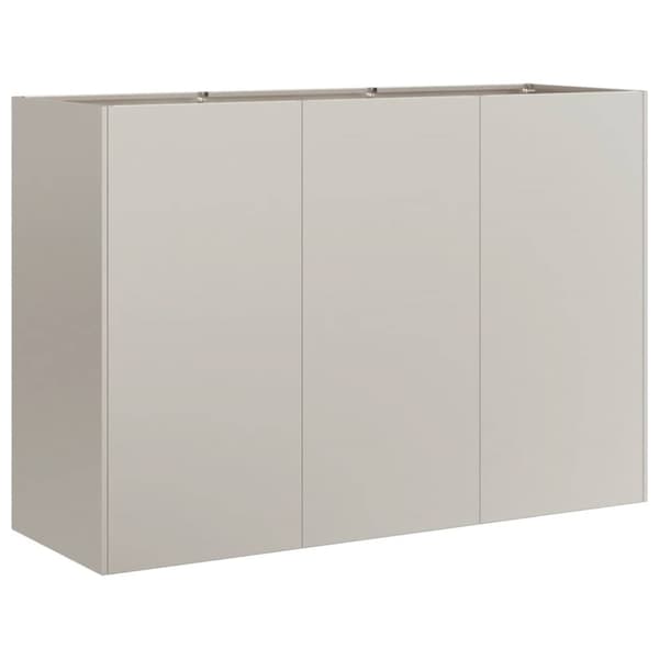 Planteringskärl rostig 120x40x80 cm väderbeständigt stål