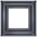 Miniatyrbild 5 av 9: Planteringskärl antracit 40x40x80 cm kallvalsat stål