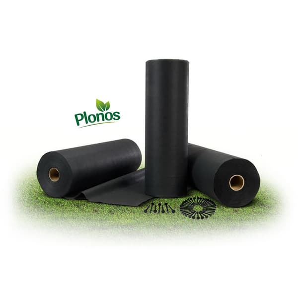 Have agrotekstil 1,6 mx 50 m 90 g/m2 + 100 Plonos stifter - sort