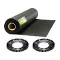 Miniatyrbillede 2 af 10: Have agrotekstil 1,6 mx 50 m 90 g/m2 + 100 Plonos stifter - sort