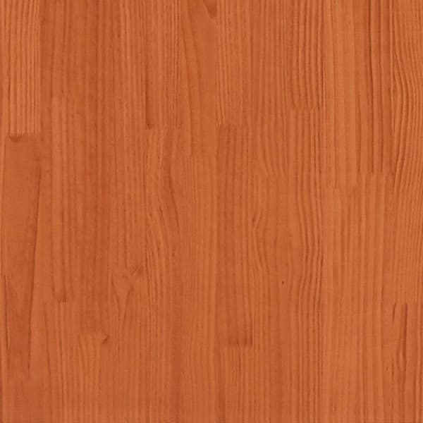 Odlingslåda vaxbrun 80x80x46 cm massiv furu