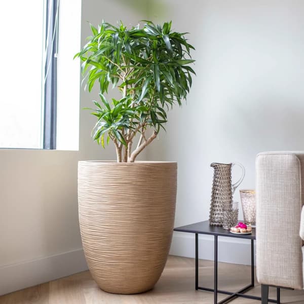 Kruka Waste Rib 34x46 cm beige