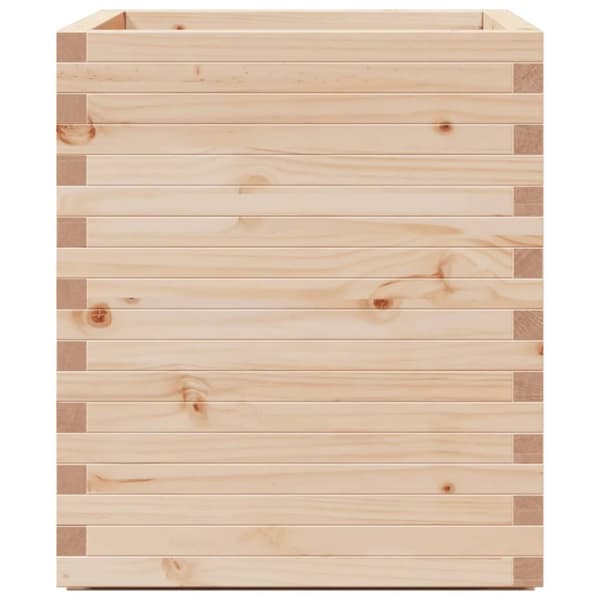 Odlingslåda 60x60x72,5 cm massivt furuträ