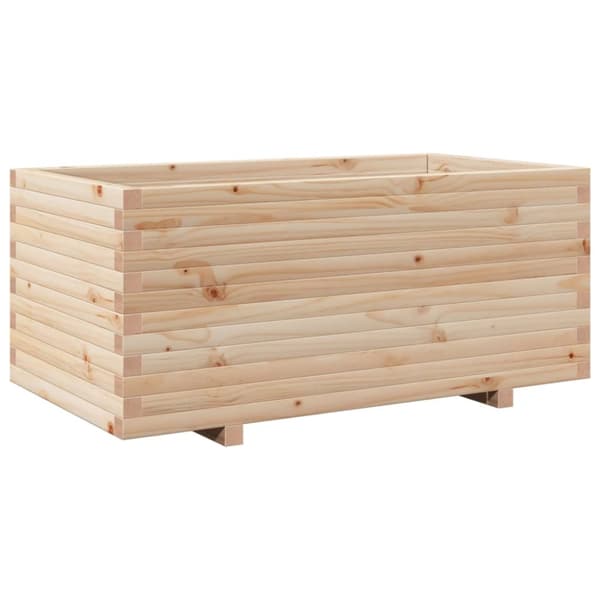 Odlingslåda 110x60x49,5 cm massivt furuträ