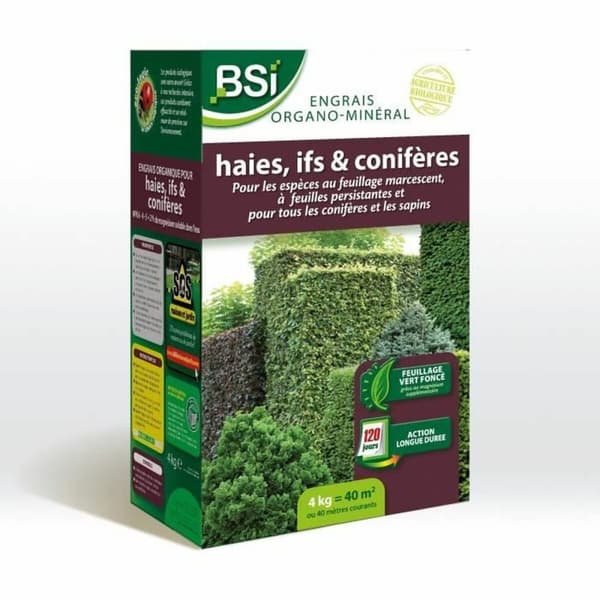Orgaaninen lannoite BSI Hedge / Yew / Conifer 4 Kg