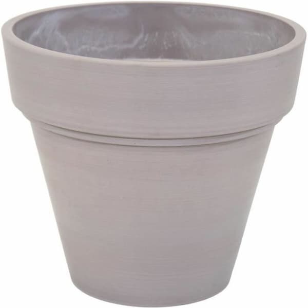 Kukkaruukku Mega Collections Ecostone Planter Ruskea Ruskeanharmaa 41 x 35 cm