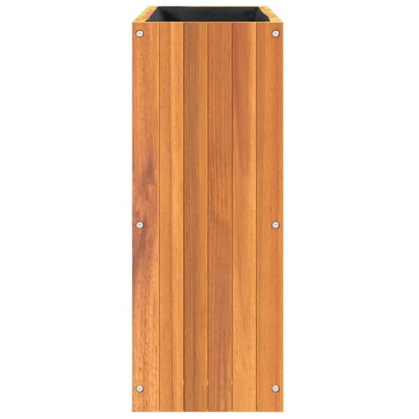 Odlingslåda 55 x 23,5 x 30,5 cm massivt akaciaträ
