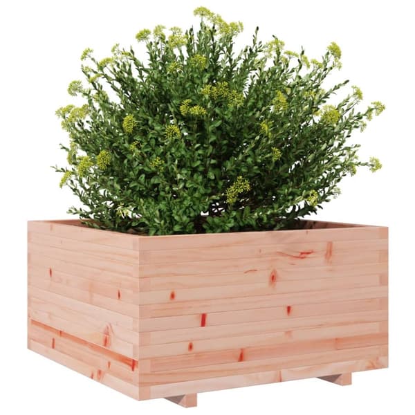 Odlingslåda 90x90x49,5 cm massivt douglasträ