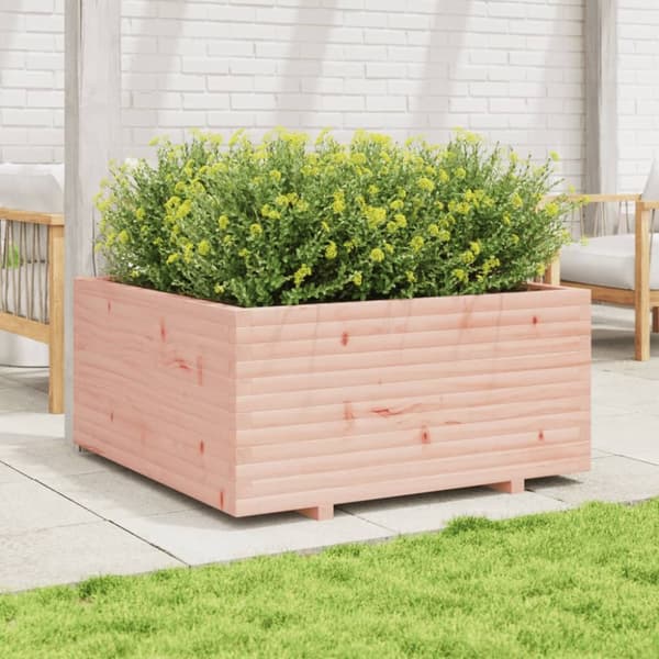 Odlingslåda 100x100x49,5 cm massivt douglasträ