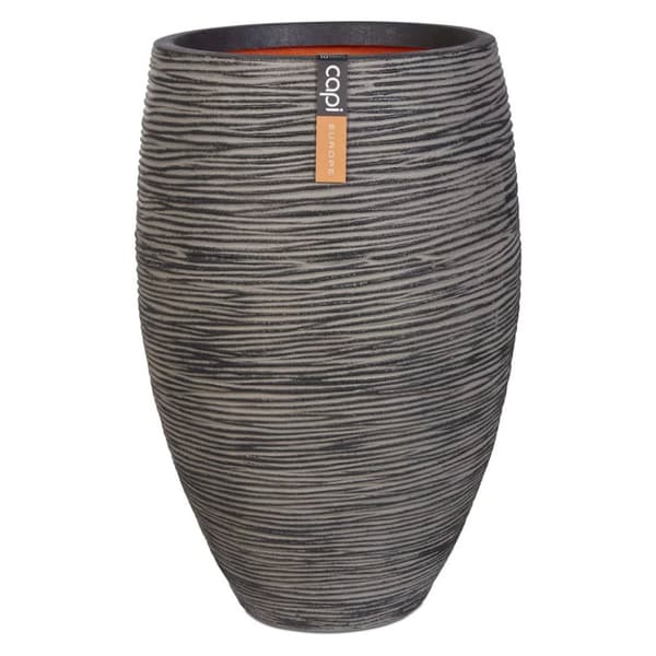 Kruka Nature Rib elegant Deluxe 45x72 cm antracit