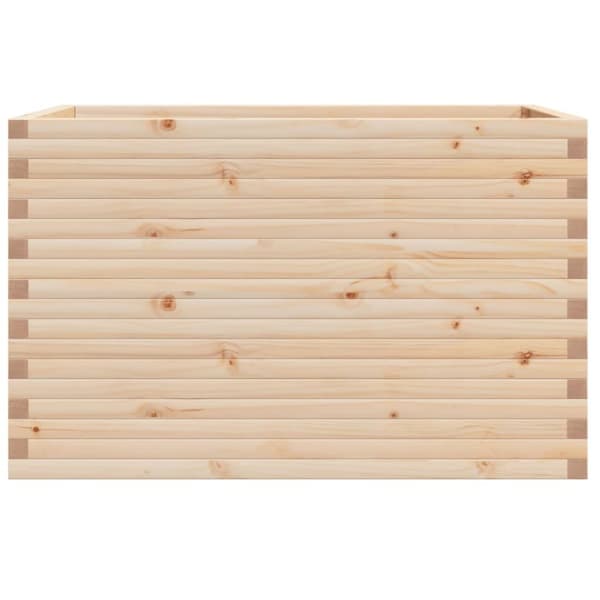 Odlingslåda 110x60x68,5 cm massivt furuträ