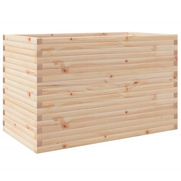 Odlingslåda 110x60x68,5 cm massivt furuträ