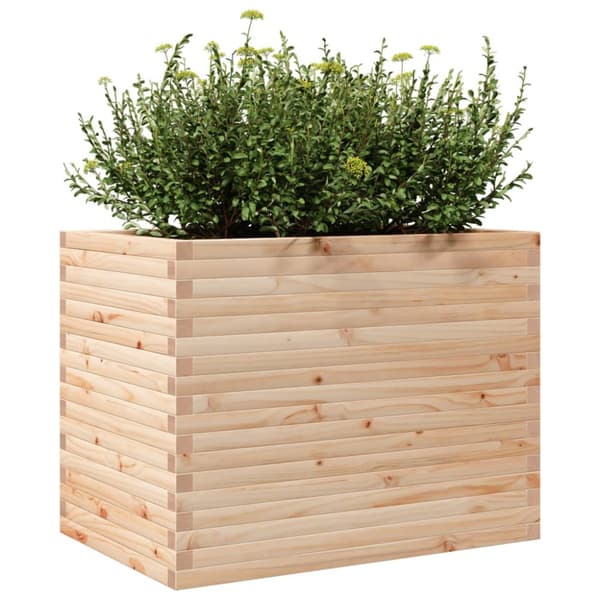 Odlingslåda 90x60x68,5 cm massivt furuträ