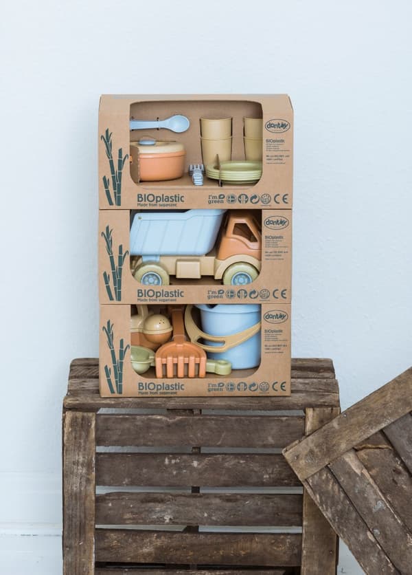 Dantoy BIO plast sandset 4 delar