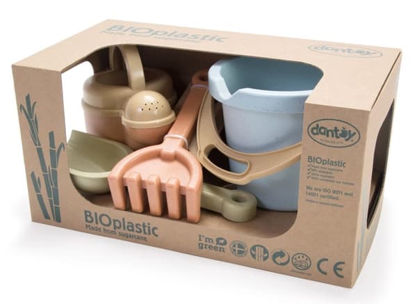 Dantoy BIO plast sandset 4 delar