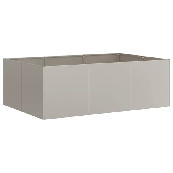Planteringskärl rostig 120x80x40 cm väderbeständigt stål