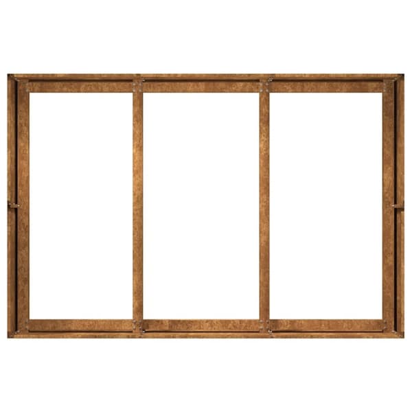 Planteringskärl rostig 120x80x40 cm väderbeständigt stål