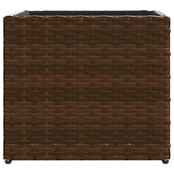 Odlingslådor 2 st brun 36x30x32 cm konstrotting